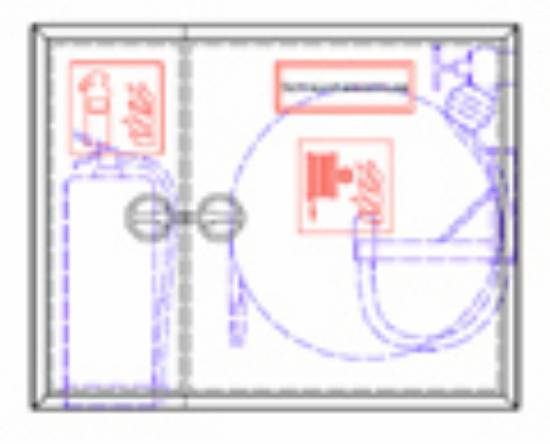 Bild von SEK250-F30 UP-Rohbaugarnitur 1000x780x250 mm